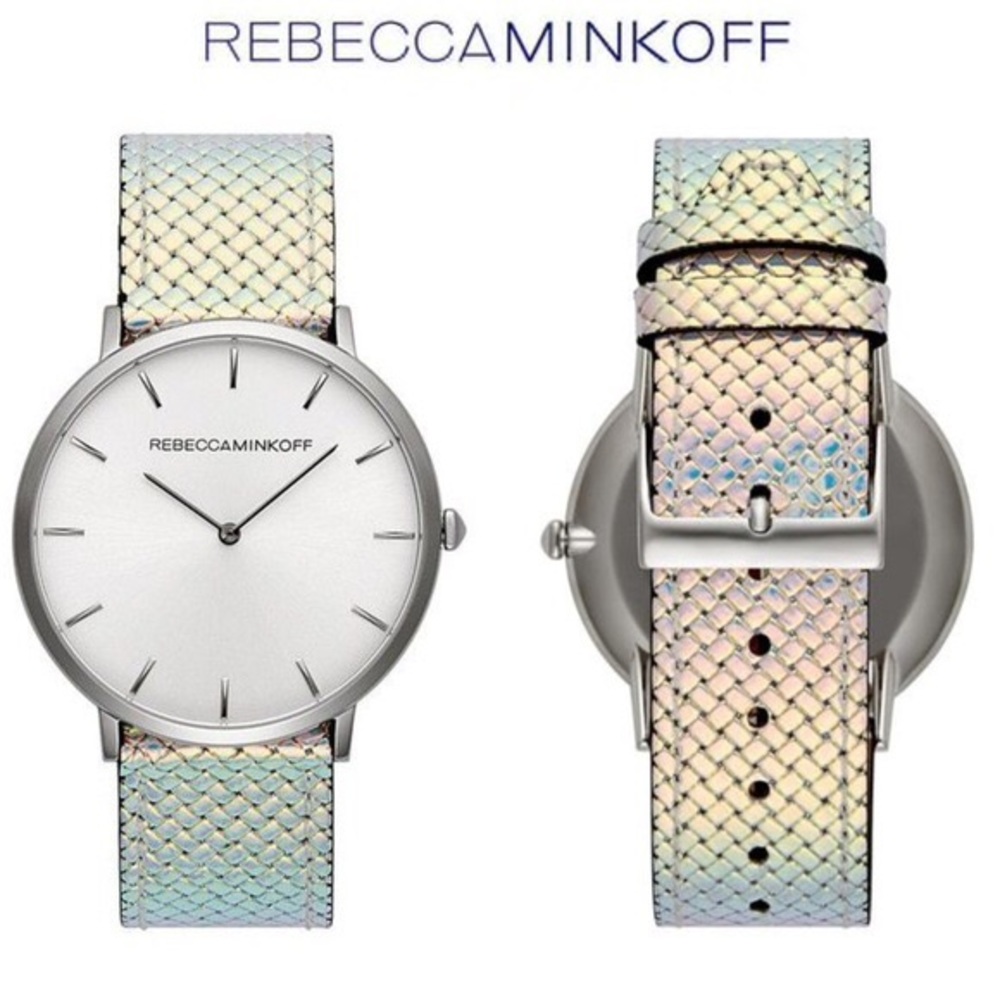 Rebecca Minkoff Iridescent Watch NIB